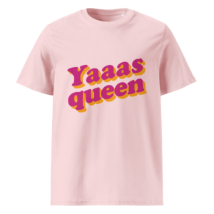 queen unisex organic cotton t shirt