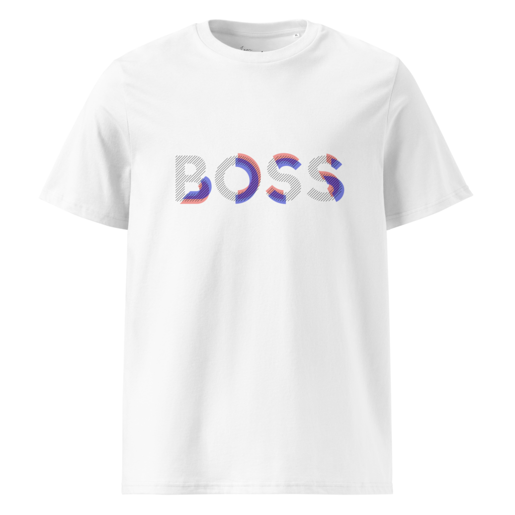 boss unisex organic cotton t shirt