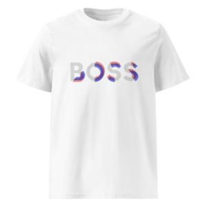boss unisex organic cotton t shirt
